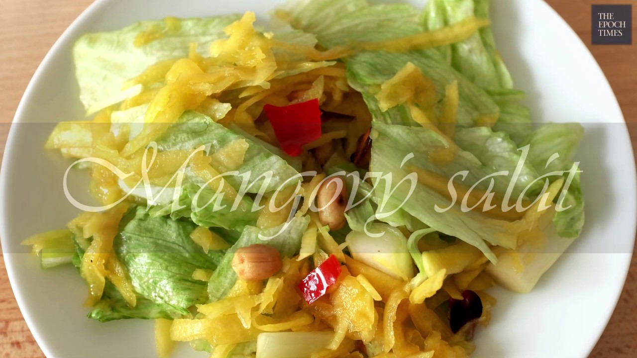 Salát s mangem na thajský způsob - recept