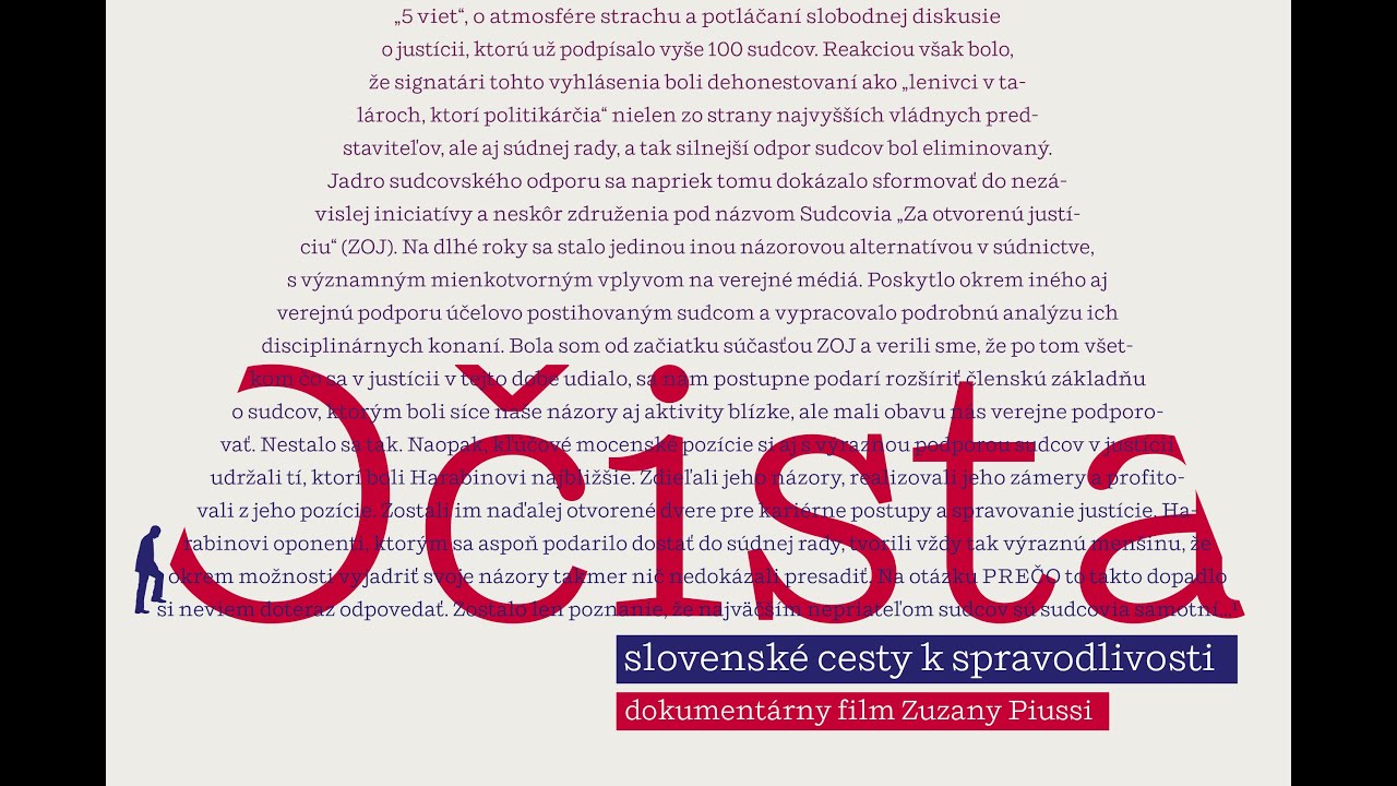 OČISTA - oficiálny trailer kinodistribucie SK (r. Zuzana Piussi, SK/CZ, 2021)