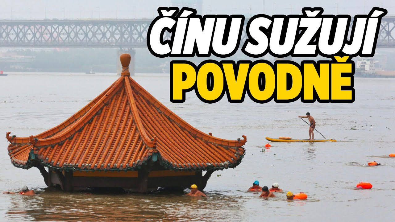 Čínu sužují povodně