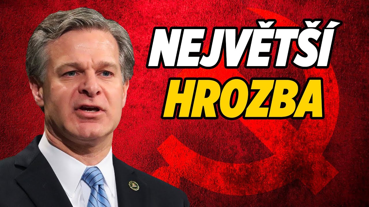 Čína je největší hrozbou Ameriky, říká FBI