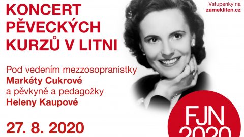7. ročník Pěveckých kurzů na zámku Liteň: Mladé talenty povedou špičkové pěvkyně