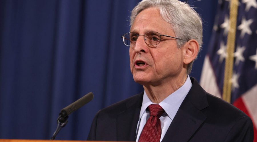Attorney General Merrick Garland Holds News Conference On Voting Rights Enforcement Action