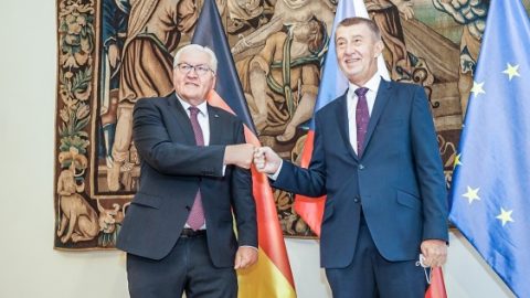 Německý prezident Steinmeier na třídenní návštěvě jednal s nejvyššími představiteli ČR