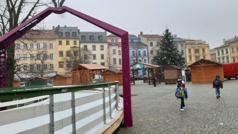 Vysočina: Adventní kluziště v Jihlavě bude bez prodeje ve stáncích