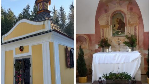 Kaplička sv. Antonína láká návštěvníky nejen před svátkem sv. Valentýna (tip na výlet)