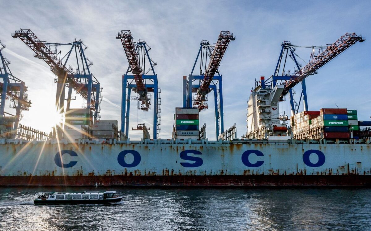 Kontejnerová loď_Cosco