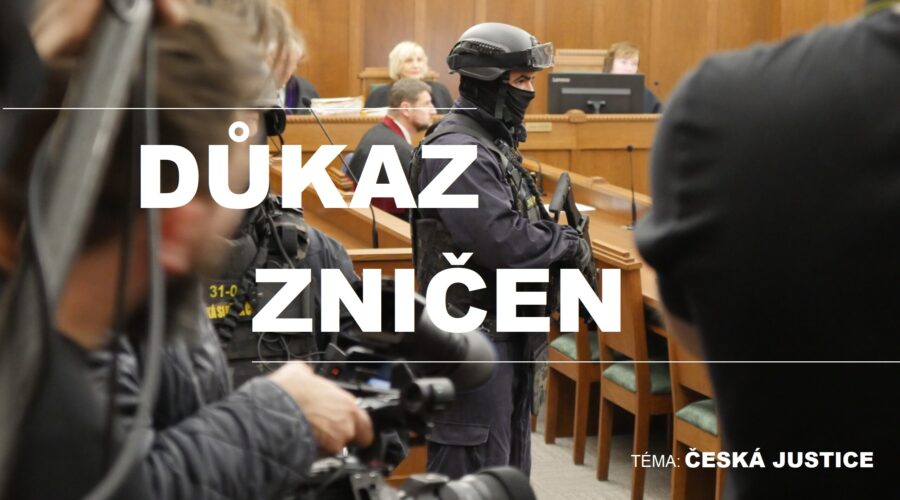 Zničení hlavního důkazu v případu Kramný (rozhovor)