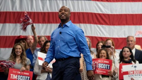 „Kandidát, kterého se krajní levice bojí nejvíce.“ Americký senátor Tim Scott oficiálně oznámil prezidentskou kandidaturu v roce 2024