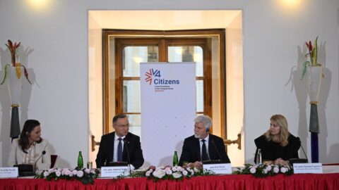 Prezidenti hledali na Hradě podle Pavla průsečíky spolupráce ve V4