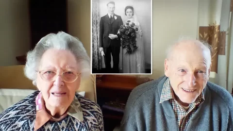 Nejstarší britský pár ve věku 103 a 102 let tvrdí, že se za 81 let manželství nikdy nepohádali