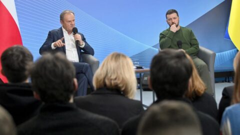 Zelenskyj blokády hranice polskými rolníky označil za porušení zásady solidarity