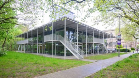 Architektonickou cenu EU získal univerzitní pavilon v německém Braunschweigu