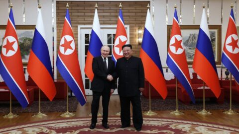 Putin a Kim v Pchjongjangu podepsali dohodu o strategickém partnerství