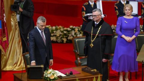 Nový slovenský prezident Pellegrini složil slib a ujal se funkce
