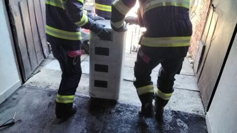 Požár v Přerově: Bateriové uložiště v garáži způsobilo škodu 700 000 korun