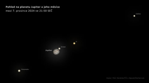 Astronomický úkaz na víkend – Jupiter v sobotu zazáří maximální jasností. Vidět ho půjde i ve městech