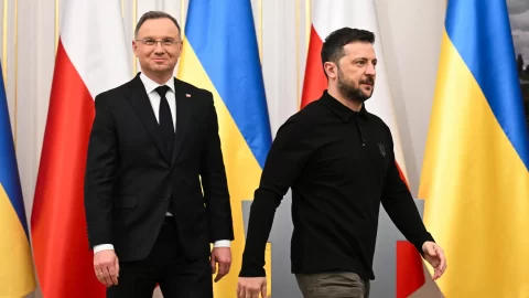 Polský prezident Duda a šéf NATO Rutte vyzvali Zelenského k návratu k jednáním s USA