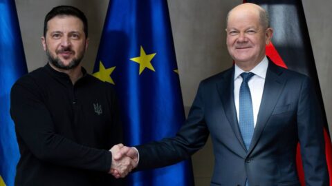 Německo nikdy nepodpoří mír, který by byl Ukrajině nadiktován, řekl Scholz