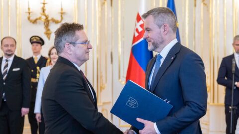 Výměna slovenského velvyslance v České republice. Muránsky převzal pověřovací listiny