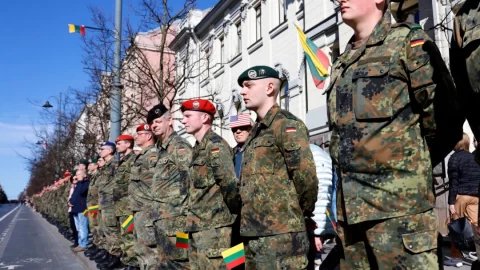 Německo vyslalo do Litvy první stálé zahraniční jednotky od druhé světové války