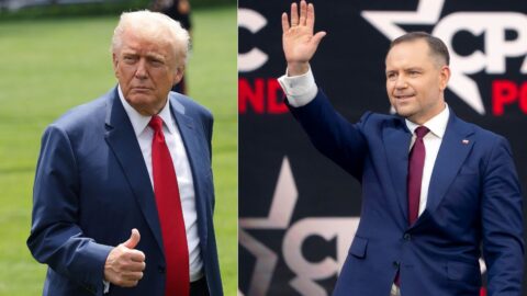 Nawrocki pozval Trumpa do Polska, obdržel pozvání do Bílého domu