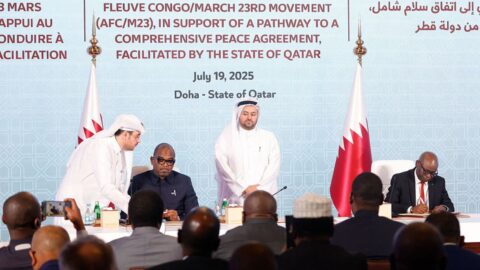 Zástupci Konga a konžských povstalců ze skupiny M23 podepsali předběžný mír