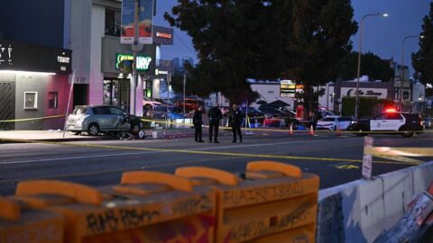 Přes 30 osob utrpělo zranění, když auto vjelo do lidí před klubem v Los Angeles