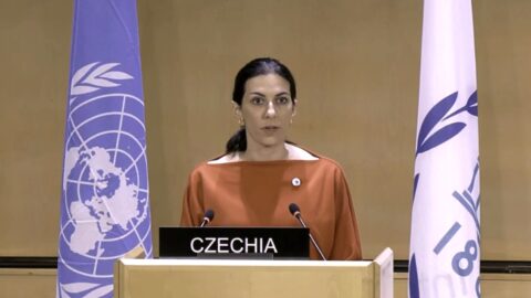 Pekarová apelovala v OSN na země podporující invazi Ruska na Ukrajinu