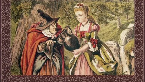 Týraná dívka potká u potoka stařenu – a stane se zázrak: Příběh o laskavosti