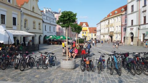 Jak Třeboň zvládá nápor cyklistů