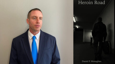 „Drogy mě několikrát málem zabily.“ Novinář Daniel Monaghan promluvil o své knize Heroin Road