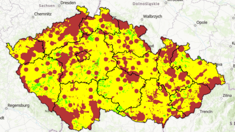 Kde se budou moci stavět soláry a větrníky rychleji? Nová interaktivní mapa vám to ukáže
