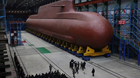 Severokorejská nelegální ponorka s jaderným pohonem