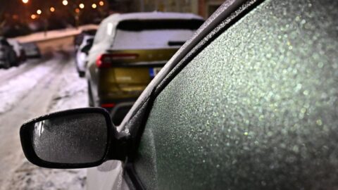 Dálnice D8 ve směru do Německa je před hranicemi na Ústecku uzavřená