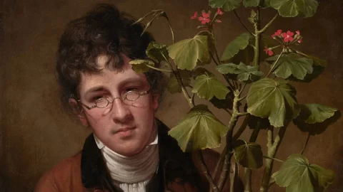 Slavný portrét Rembrandta Pealea