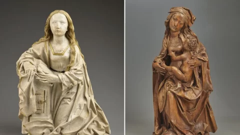 Sochařské mistrovství Tilmana Riemenschneidera při zobrazení Panny Marie