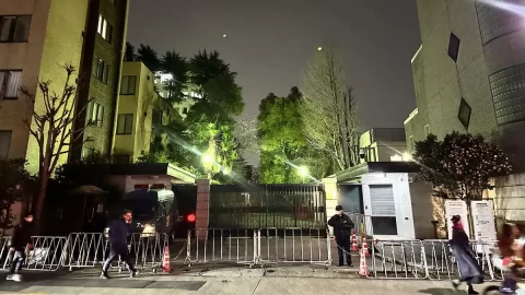 Peking tvrdí, že příslušník japonské armády vnikl do čínského velvyslanectví v Tokiu