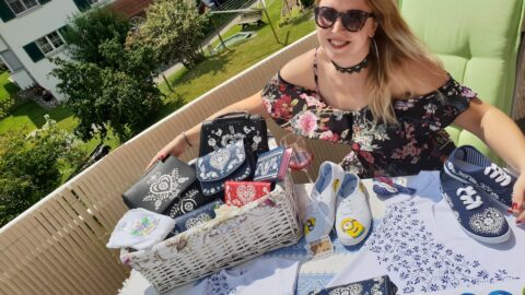 Mária dodává modernímu oblečení folklorní šmrnc: Když jsem tančila, kroj byl mou druhou kůží