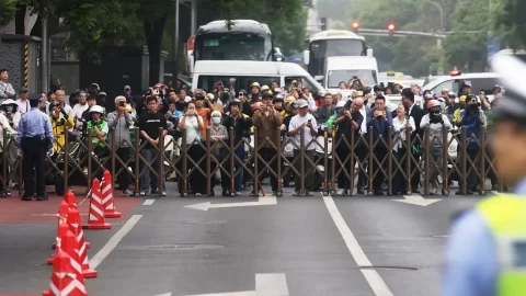 Čínský režim během Trumpovy návštěvy umlčoval disidenty a aktivisty, tvrdí zdroje