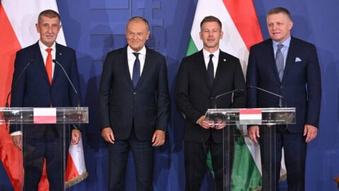 „V4 je zpět,“ oznámil Magyar. Premiéři zemí se vyslovili pro posílení spolupráce