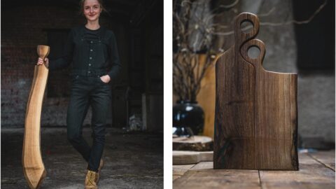 Eliška vyrábí designová prkénka: Moje nejlepší kousky stojí na něčem, co by běžný truhlář považoval za problém
