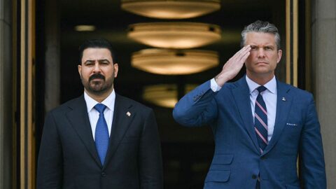 Americká armáda se do konce září úplně stáhne z Iráku, řekl premiér Zajdí v Bílém domě