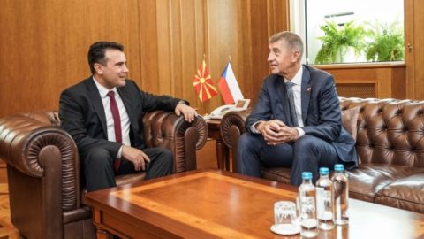 Premiér Andrej Babiš navštívil Severní Makedonii. Jednal o vzájemném obchodu, řešení migrační krize a vstupu země do EU